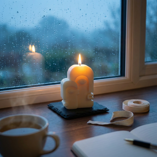 Abstract Face Figure Candle (Style 2)