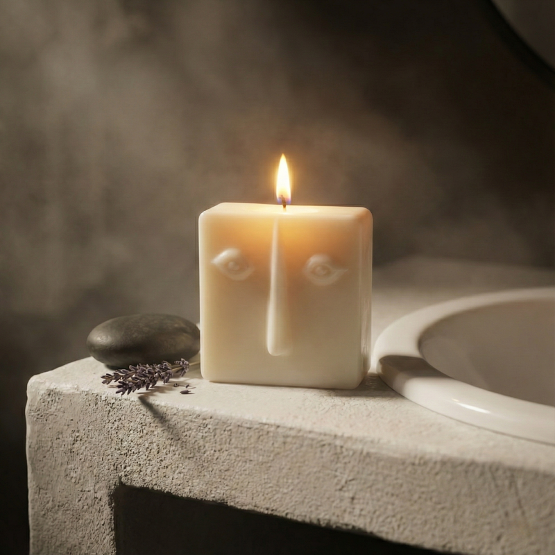 Abstract Face Figure Candle (Style 1)