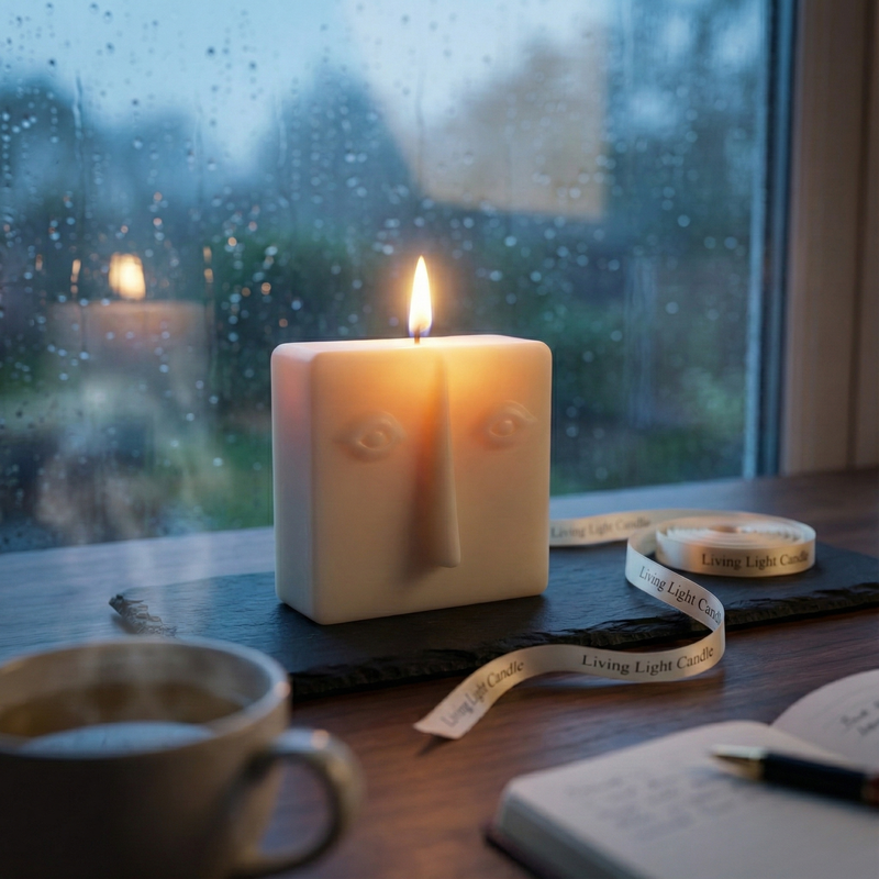 Abstract Face Figure Candle (Style 1)