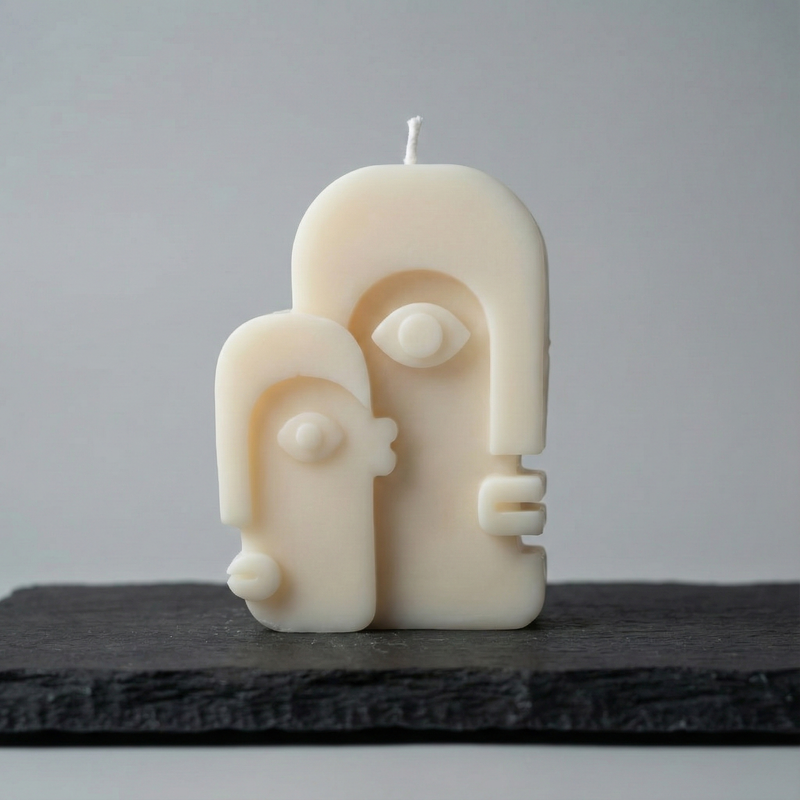 Abstract Face Figure Candle (Style 2)