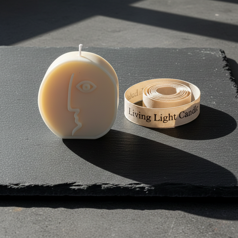 Abstract Face Figure Candle (Style 3)
