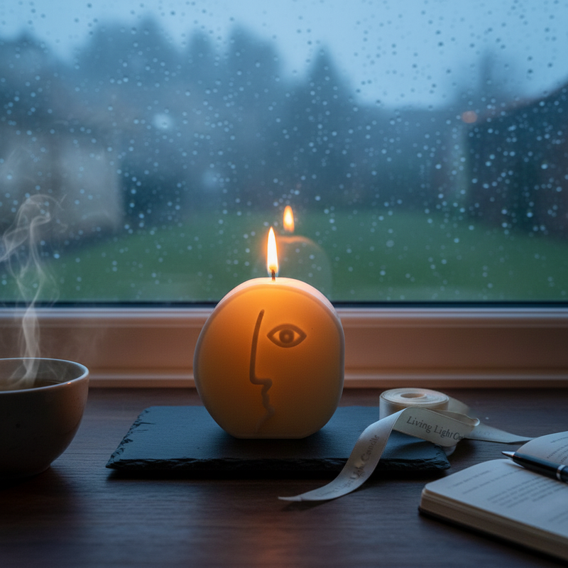 Abstract Face Figure Candle (Style 3)