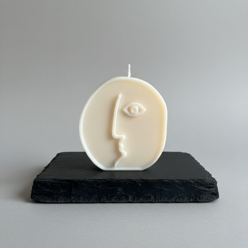 Abstract Face Figure Candle (Style 3)