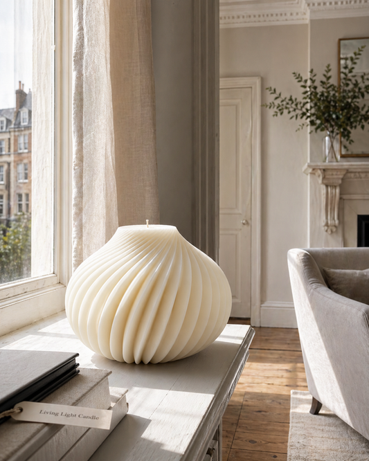 Spiral Ball Twirl Candle