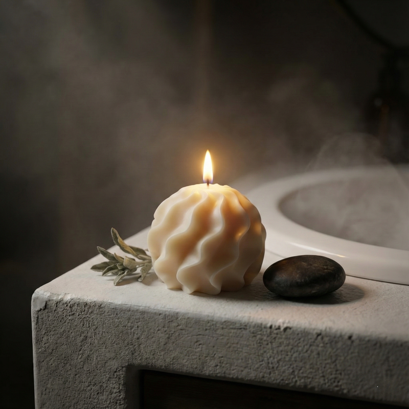 European Style Round Pillar Candle (LZ-653)