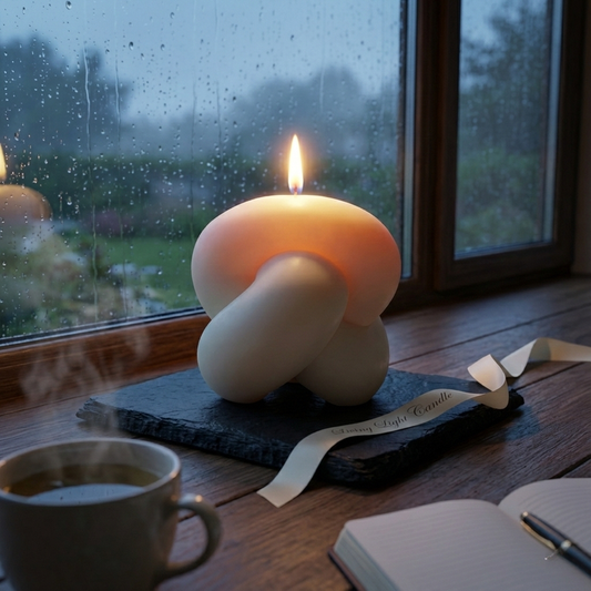 Thick Rope Knot Candle (H-0888)